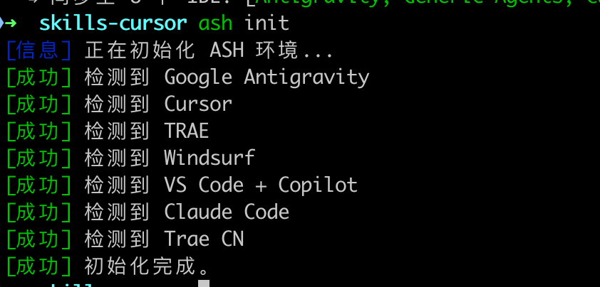 ash init 效果