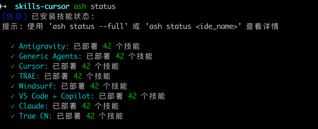IDE 状态